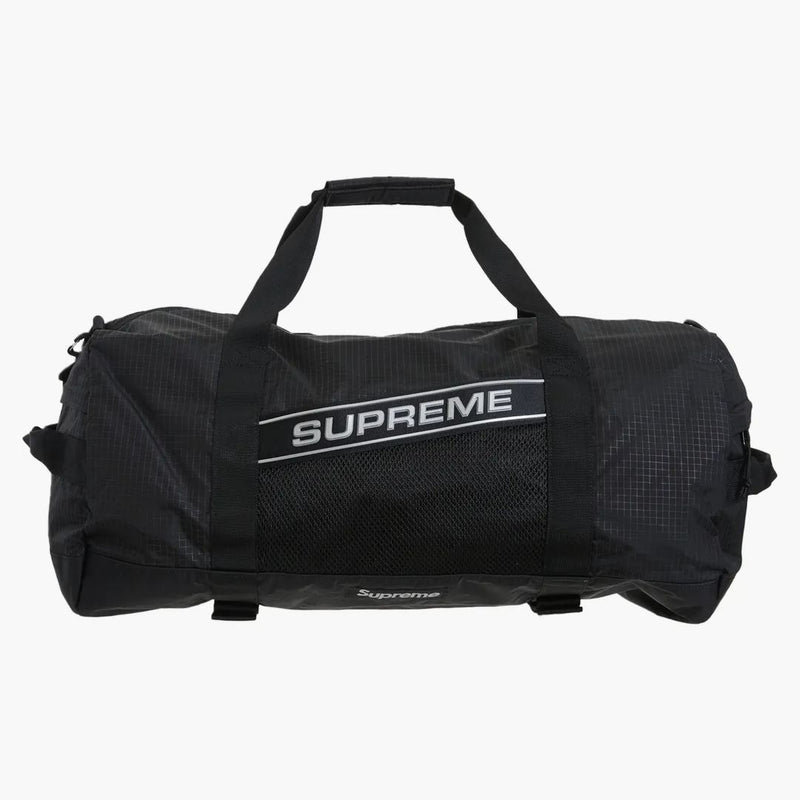 Supreme Logo Duffle Bag Black