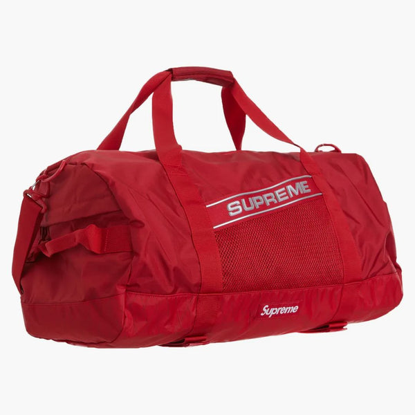 Supreme Logo Duffle Bag Red