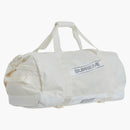 Supreme Logo Duffle Bag White