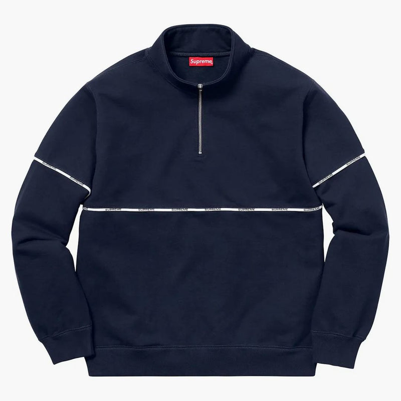 Nejvyšší logo potrubí poloviční mikina námořnictva