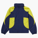 Supreme Logo Piping Hooded Track Jacket Navy