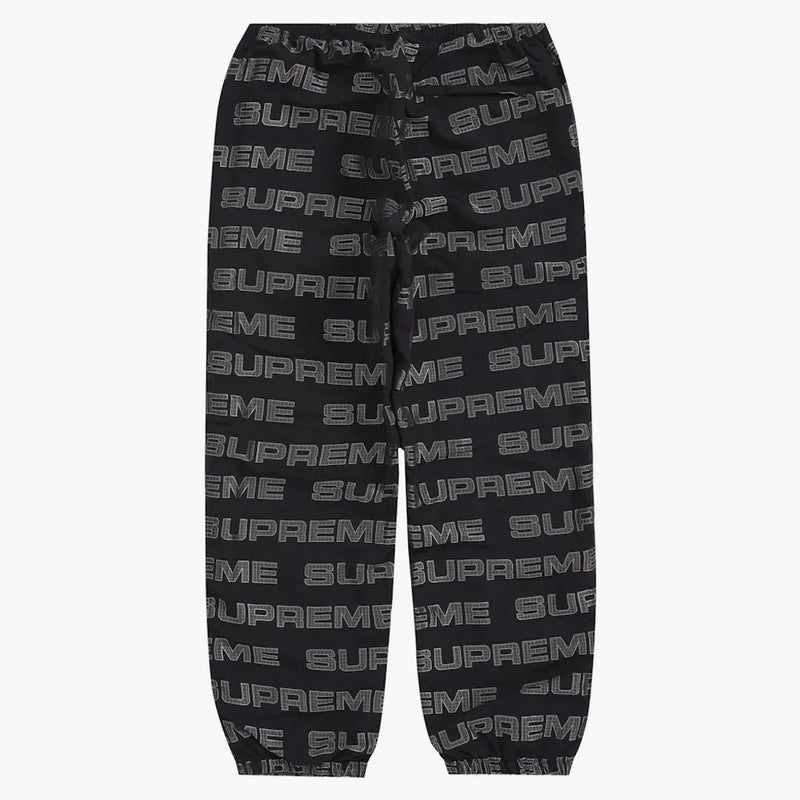 Supreme Logo Ripstop Track Pant Black