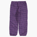 Supreme Logo Ripstop Track Pant Purple