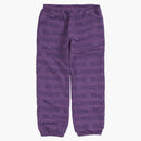 Supreme Logo Ripstop Track Pant Purple