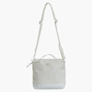 Nejvyšší logo ramenní taška bílá