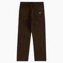 Supreme Logo Stripe Jacquard Regular Jean Brown