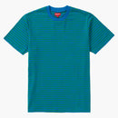 Supreme Logo Stripe S/S Top Royal