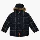 Supreme Logo Tape N-3b Parka Black