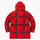 Supreme Logo Tape N-3b Parka Red