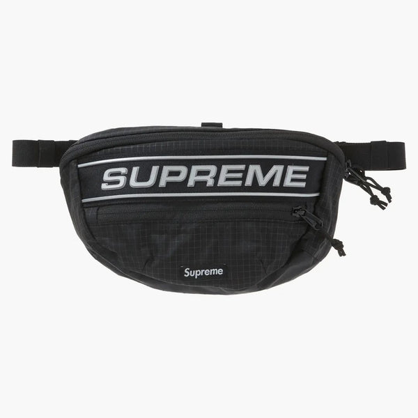 Supreme logo midjeväska svart