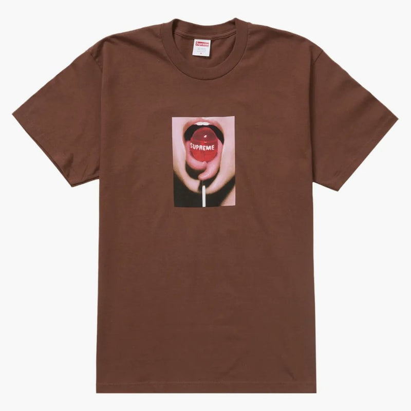 Supreme Lollipop Tee Brown