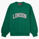Supreme London Shop Small Box Crewneck Green