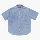 Supreme Loose Fit S/S Denim Painter Shirt (SS25) Denim