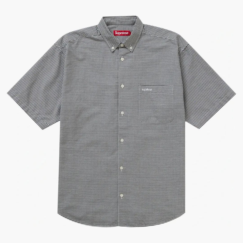 Nejvyšší volná fit S/S Oxford Shirt SS24 Gingham