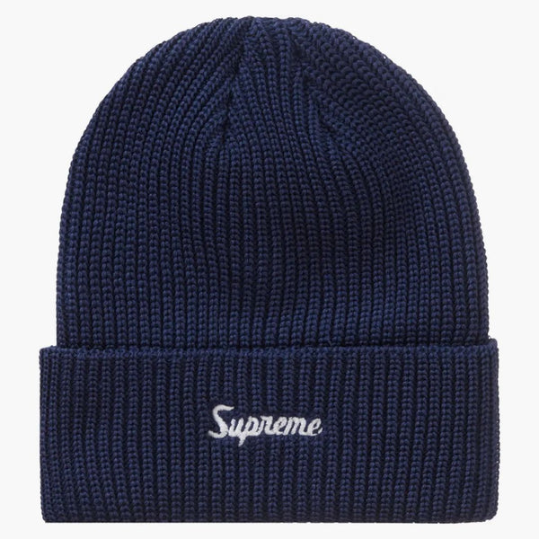 Supreme Loose Gauge Beanie Dark Blue