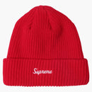 Supreme loose gauge beanie (FW18) red