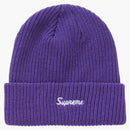 Supreme Loose Gauge Beanie (fw20) Purple