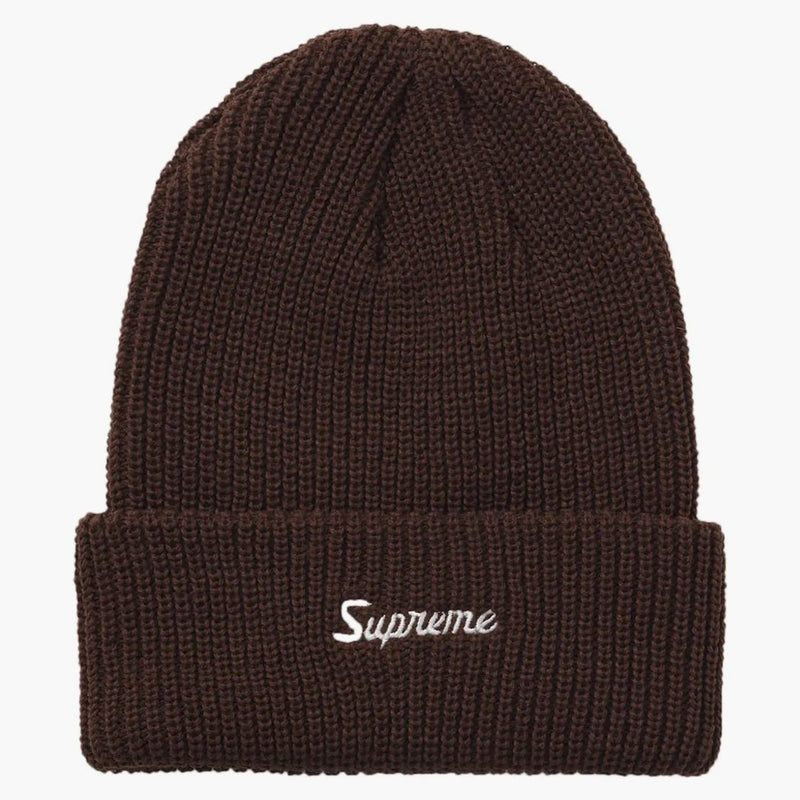 Supreme Loose Gauge Beanie (fw21) Brown