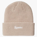 Taupe supremo de gorro de calibre suelto (FW21)