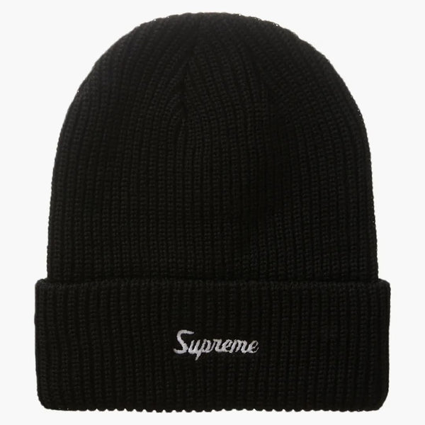 Supreme Loose Gauge Beanie Black
