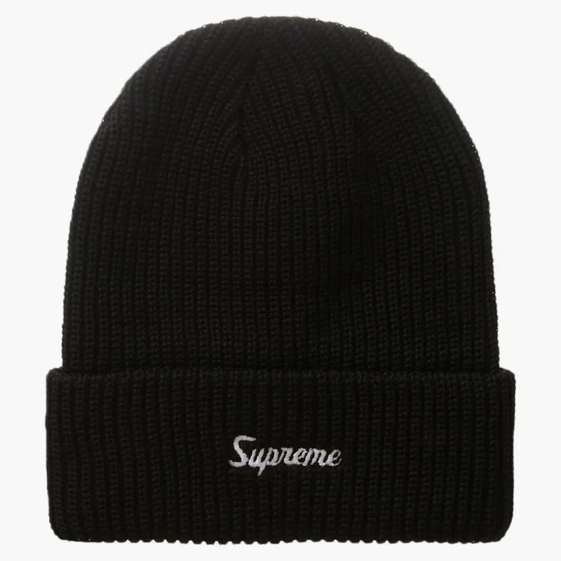 Supreme Loose Gauge Beanie Black