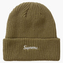 Supreme Loose Gauge Beanie (FW22) Taupe