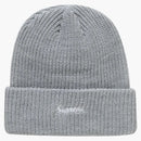 Supreme Loose Gauge Beanie (FW24) Heather Gray