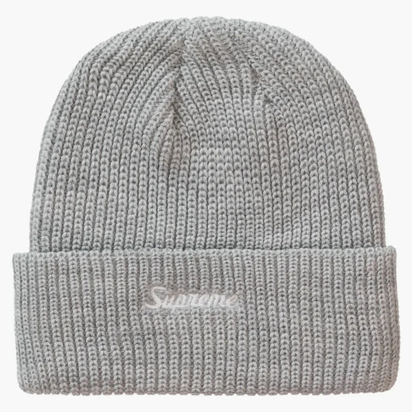 Supreme loose gauge beanie Heather gray