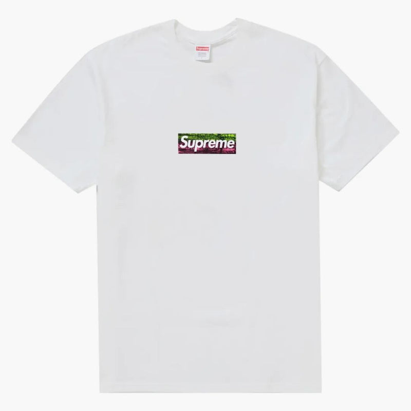 Supreme Los Angeles Fire Relief Box Logo Tee White