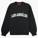 Supreme Los Ángeles Shop Small Box Crewneck Black