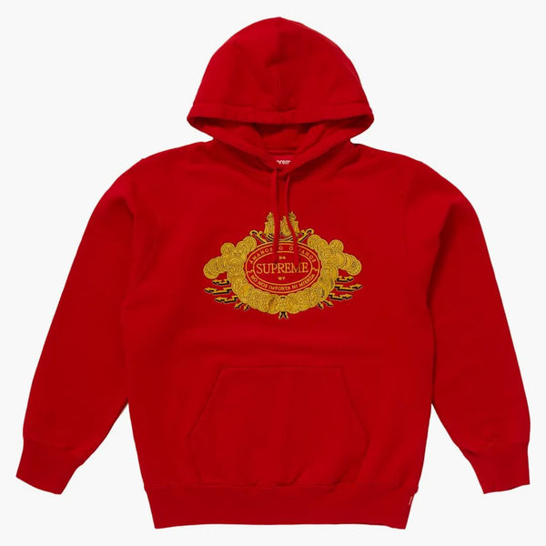 Supreme Love Or hate hooded sweatshirt red