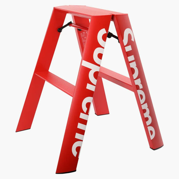 Supremo Lucano Step Ladder Red