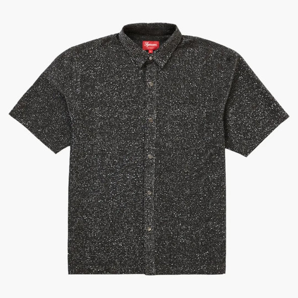 Supreme lurex s/s shirt black