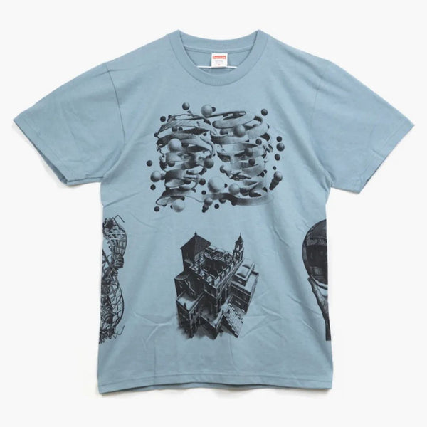 Supreme MC Escher Collage Tee Slate