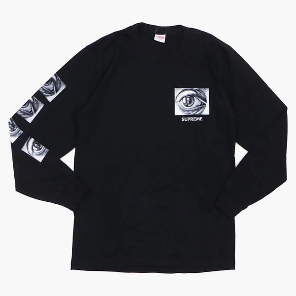 Supreme Mc Escher Eye Ls Tee Black
