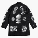 Supreme Mc Escher Trench Coat Black