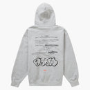 Supreme MF Doom Hooded Sweatshirt Heather Gray