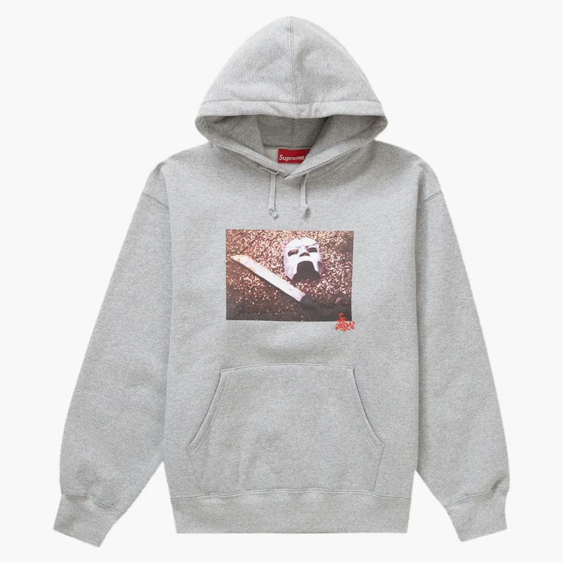 Nejvyšší mf doom mikina s kapucí Heather šedá