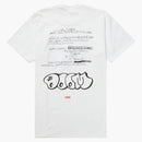 Supreme Mf Doom Tee White