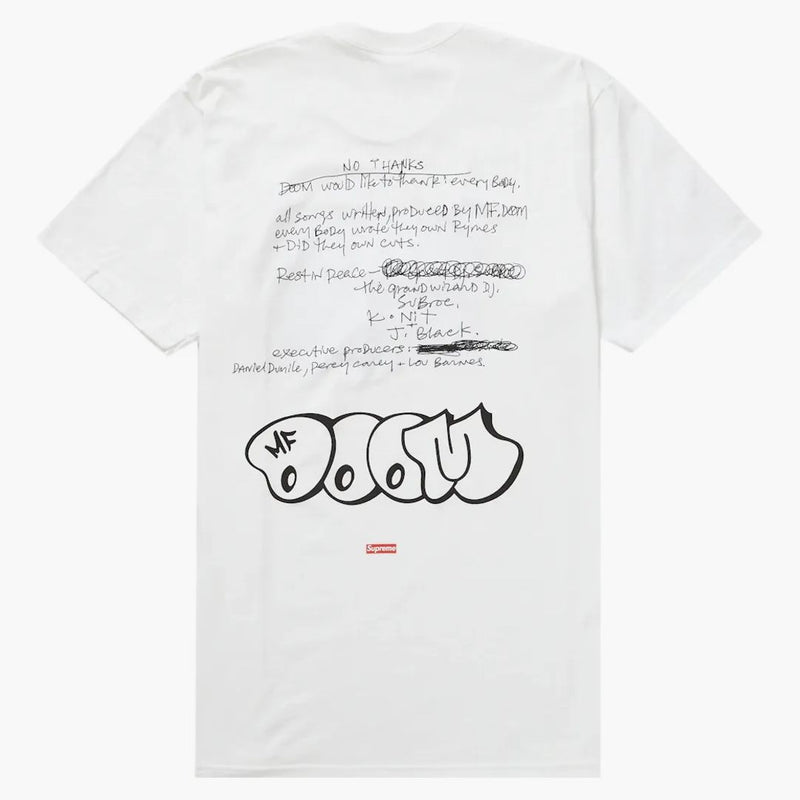 Supremo MF Doom Tee White