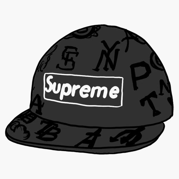 Supreme Mlb New Era Black