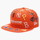 Supreme Mlb New Era Orange