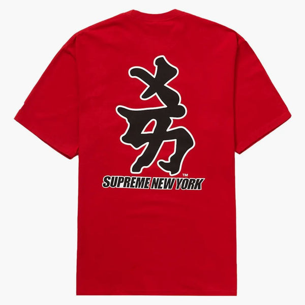 Supreme Mlb New York Yankees Kanji Teams Tee Red