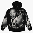 Supreme mlk hooded sweatshirt black