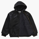 Supreme mm6 Maison Margiela Foil Hooded Work Jacket Black