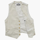 Supreme mm6 Maison Margiela Washed Cotton Suit Vest Cream