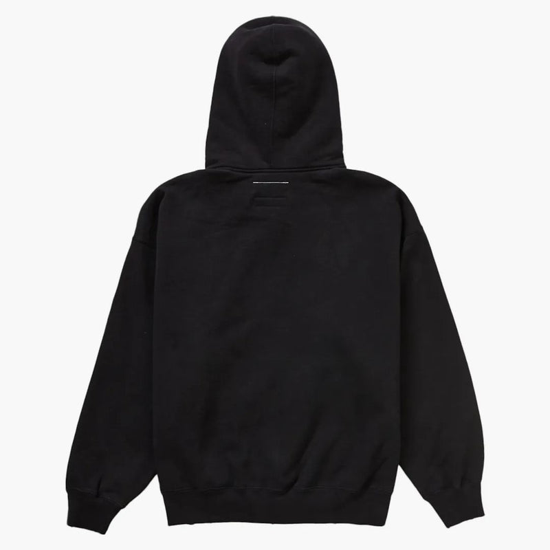 Supreme mm6 Maison Margiela Zip up Hooded Sweatshirt Black