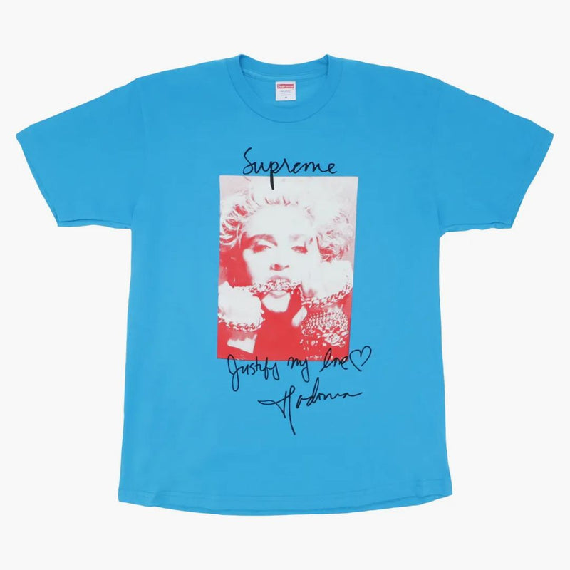 Supreme Madonna Tee Bright Blue