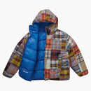 Supreme Madras Reversible Windstopper Puffer Jacket Multicolor