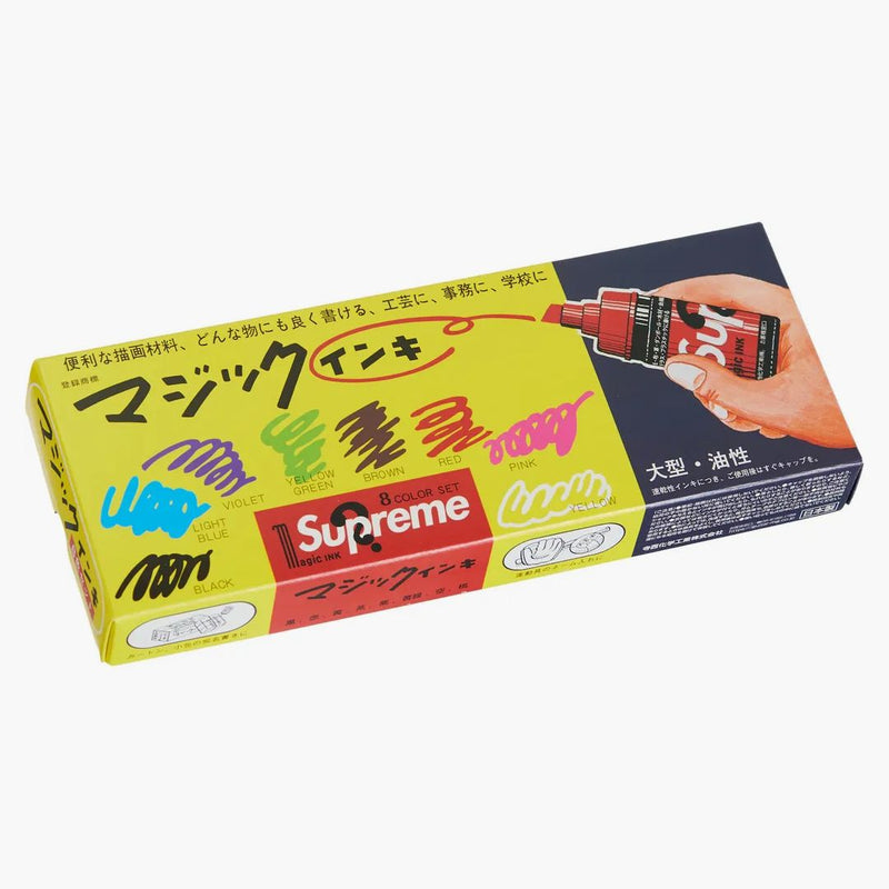 Supreme Magic Ink Markers (set Of 8) Multicolor